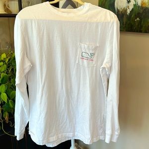 Vineyard Vines Christmas long sleeve tee